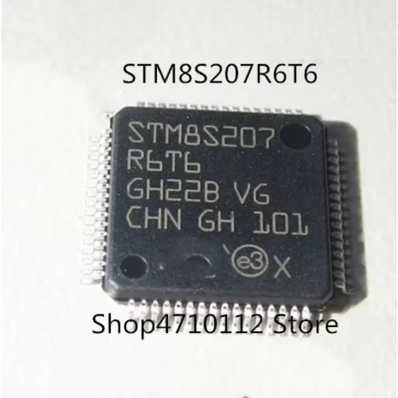 

Free Shipping 10PCS/LOT NEW STM8S207R6T6 STM8S207 LQFP-64