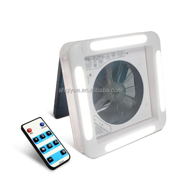 Factory Price 340x340mm RV Roof Vents 12V/24V Remote Control Motorized Ventilation Hood with LED Light for Camper Van Caravan