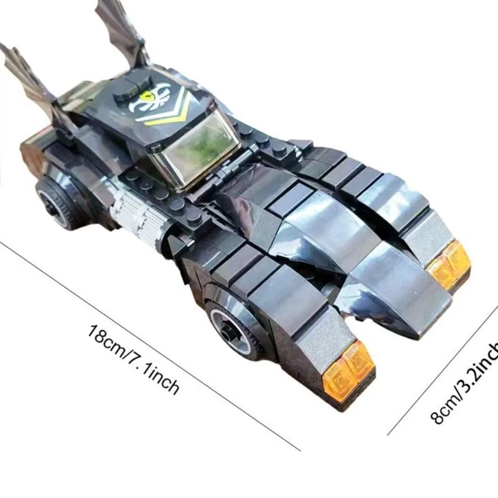 320pcs Super Heroes Series Batmobile Building Blocks Classic Bat Chariot Car Model Bricks Toys for Children Boys Christmas Gifts view 2