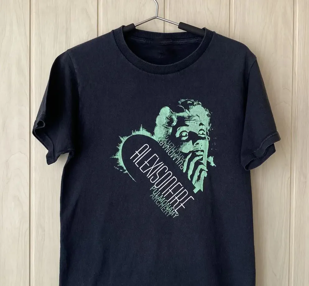 تي شيرت Alexisonfire Band Pulmonary Archery بأكمام قصيرة من القطن للجنسين #1