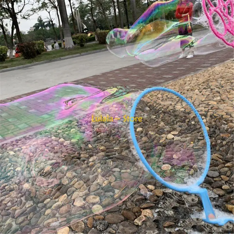 Y4QA 6 Miếng Kích Thước Lớn Máy Tạo Bong Bóng Quà Cưới Ngoài Trời Bãi Cỏ Sân Sau Bộ Ủng Hộ