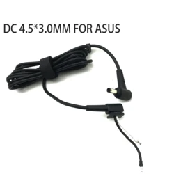 120W 16AWG DC Cable 4.5x3.0mm for Asus Pro 0551 451L BU400V PU500C Laptop Power Adapter Repair Cord 4.5*3.0 mm