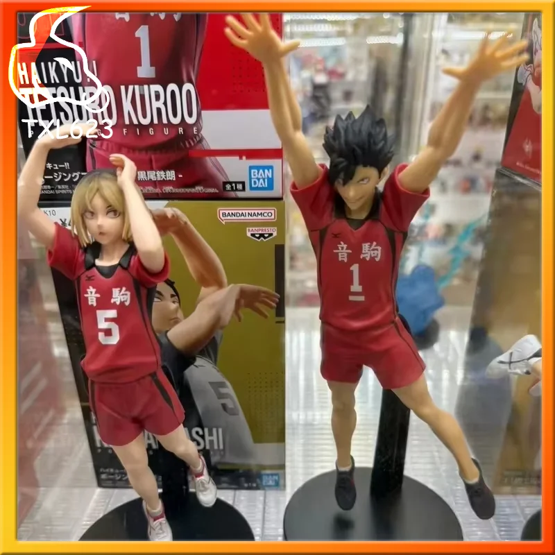 

Bandai Haikyu!! Hinata Shoyo Action Figure - Anime Collectible Kageyama Flyhon Model with Oikawa Tooru for Fans And Gift