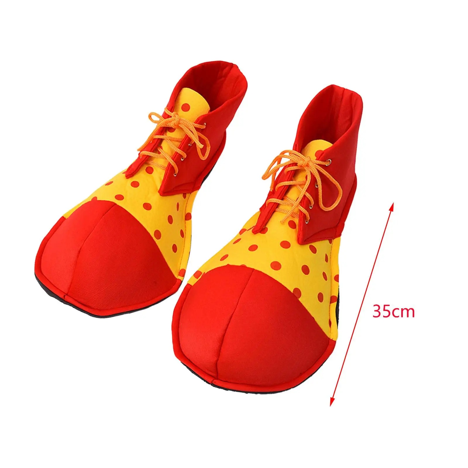 Clown Schuhe Party Kostüm Karneval Rollenspiel Karneval Cosplay liefert Karneval Set Neuheit Geschenk Kostüm Regenbogen Schuhe