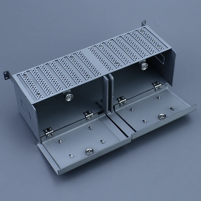 Cassetta degli attrezzi per simulazione in metallo per autocarro con cassone ribaltabile RC Cassetta degli attrezzi per 1/14 Tamiya SCANIA 770S R620 VOLVO FH16 BENZ 3363 MAN TGX Car