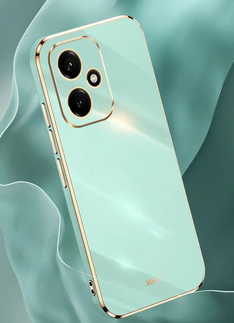 

Чехол для Honor 400 Honor 400 5G, роскошный чехол с квадратным покрытием DNY-NX9, противоударный силиконовый чехол на заднюю панель, чехлы