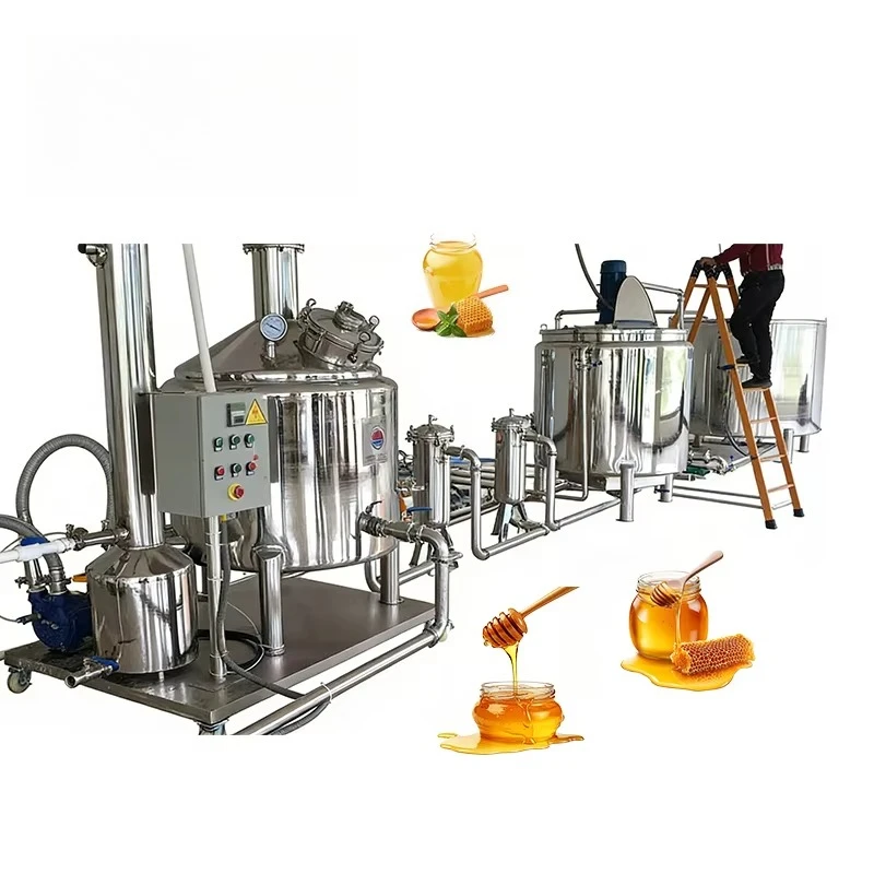 New Condition Honey Processing Machine Bee Honey Extractor Machine Honey Extraction Line