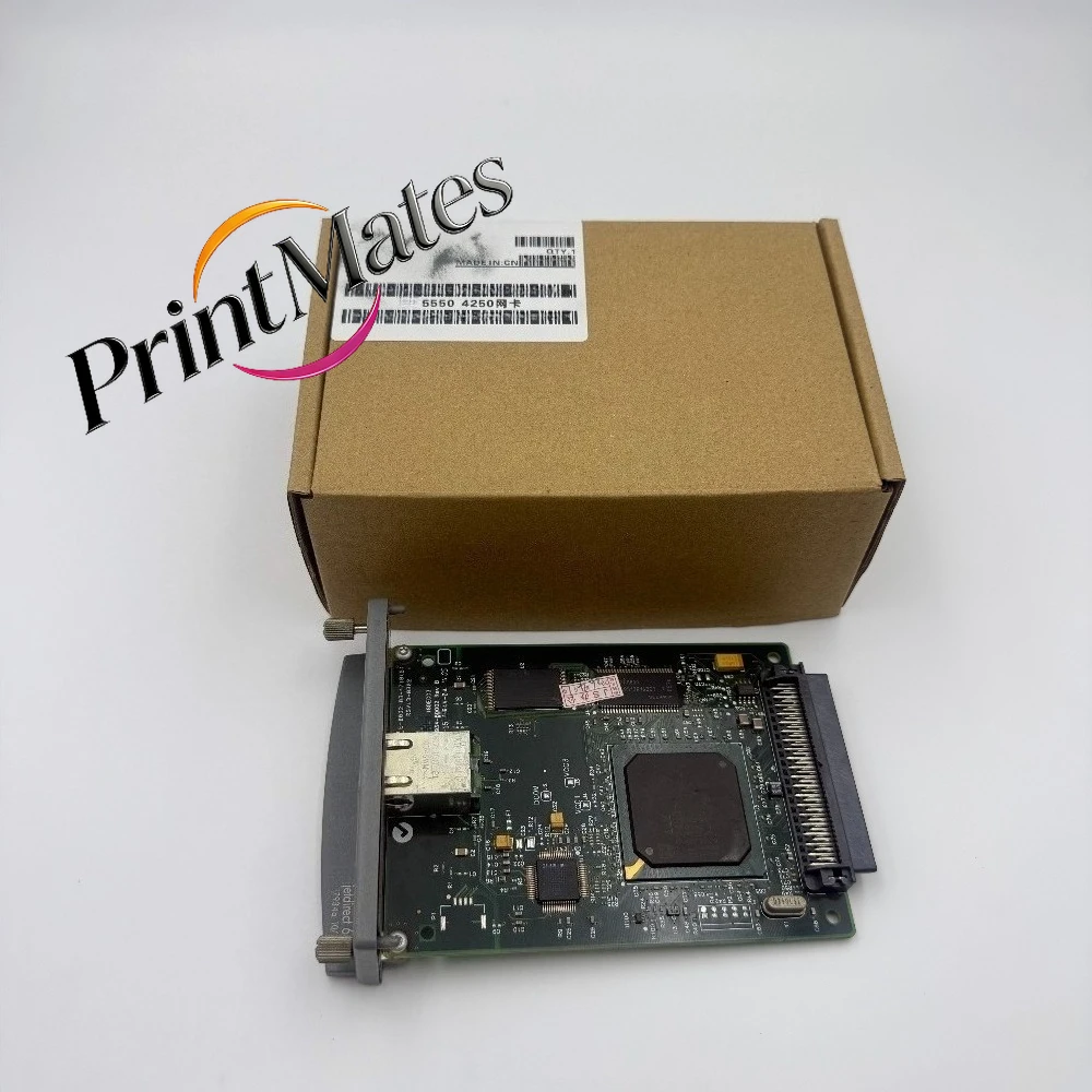 

Оригинальная внутренняя сетевая карта Ethernet (принтер-сервер) J7934A J7934G для HP JetDirect 5550 4250 5500 3005 5200 2200 4200