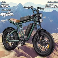 ENGWE M20 Electric Bike 250W Powerful Motor 48V26AH Lithium Battery Double Suspension E-Bike Snow 20*4.0 Fat Tire Electric Bike