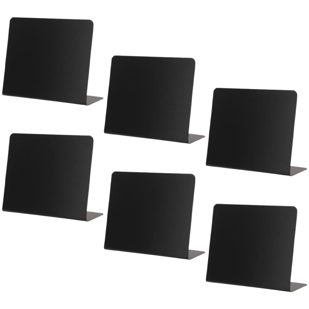 Giz Sinais Placas Preço para Menu Message, Mini Blackboards, Decore, Escrita, Desenho, Multifuncional Quadro Display, 6 pcs