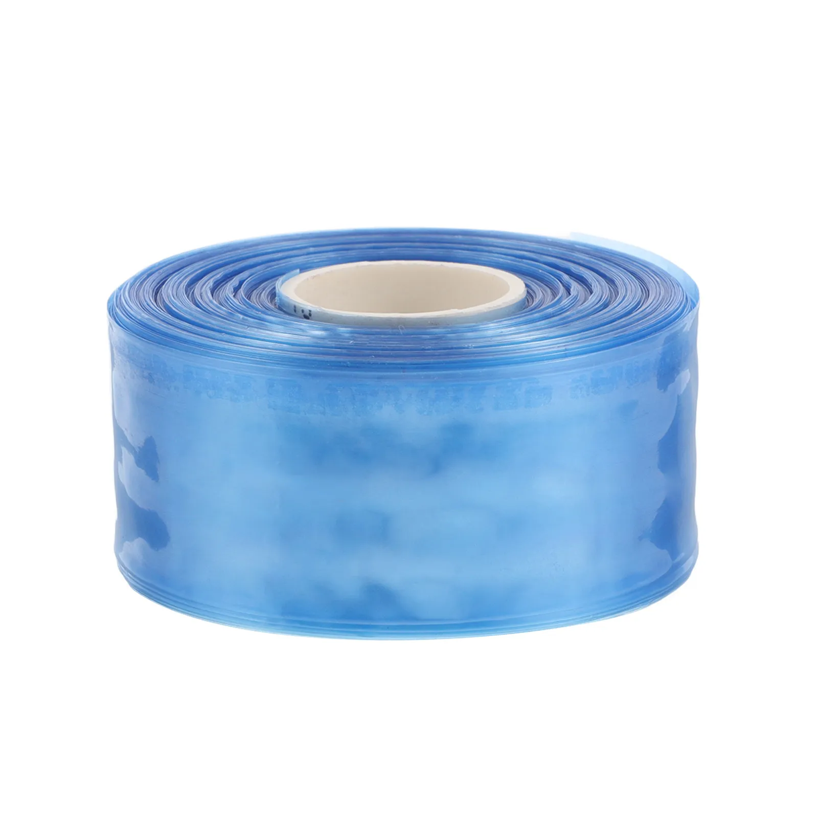 

1 Roll Blue PVC Eyeglass Covers for Hair Color Protection Universal Fit Temple Sleeves Salon Hairdressing Protector
