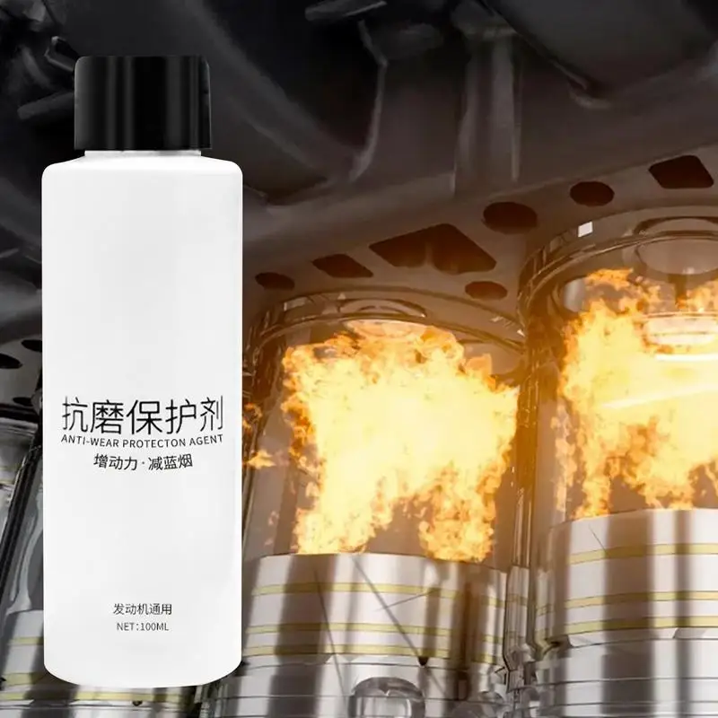 

100ml Engine Anti-Wear Protective Agent Noise Reduction Jitter Strong Burning Engine Oil Liquid Additive Car Supplies