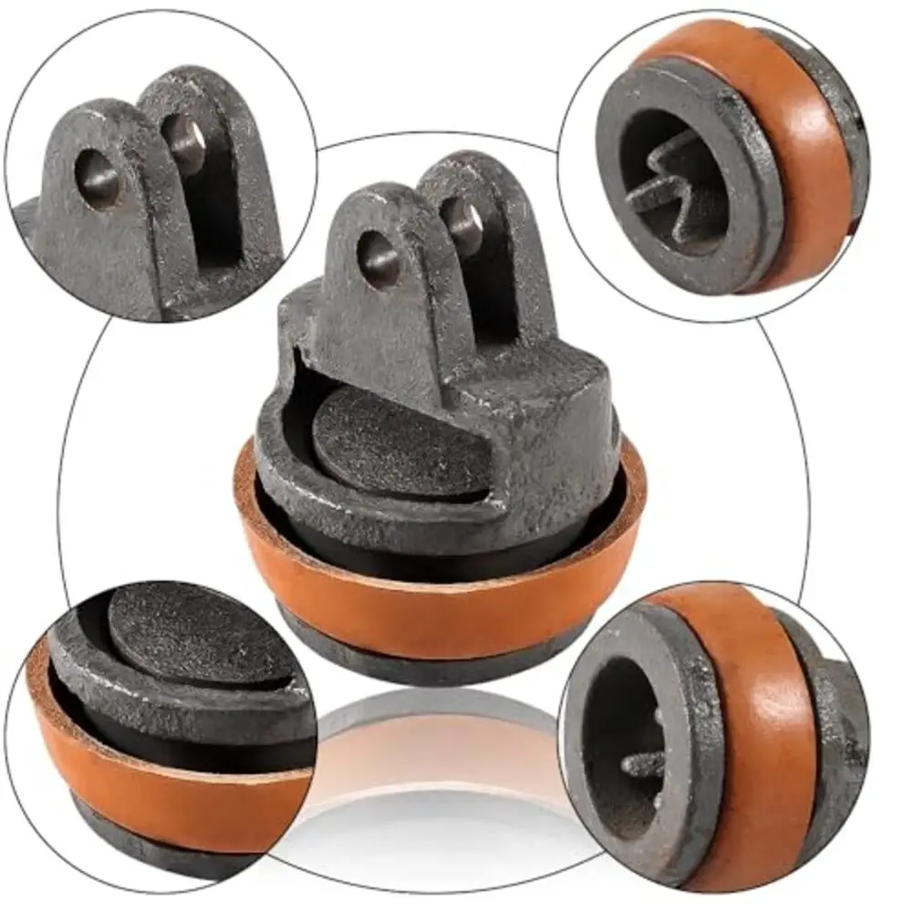 مكبس مضخة حديقة مكبس من الحديد الزهر للمهام اليومية، استخدام مريح متوافق مع مضخات المقبض سهلة التركيب #6