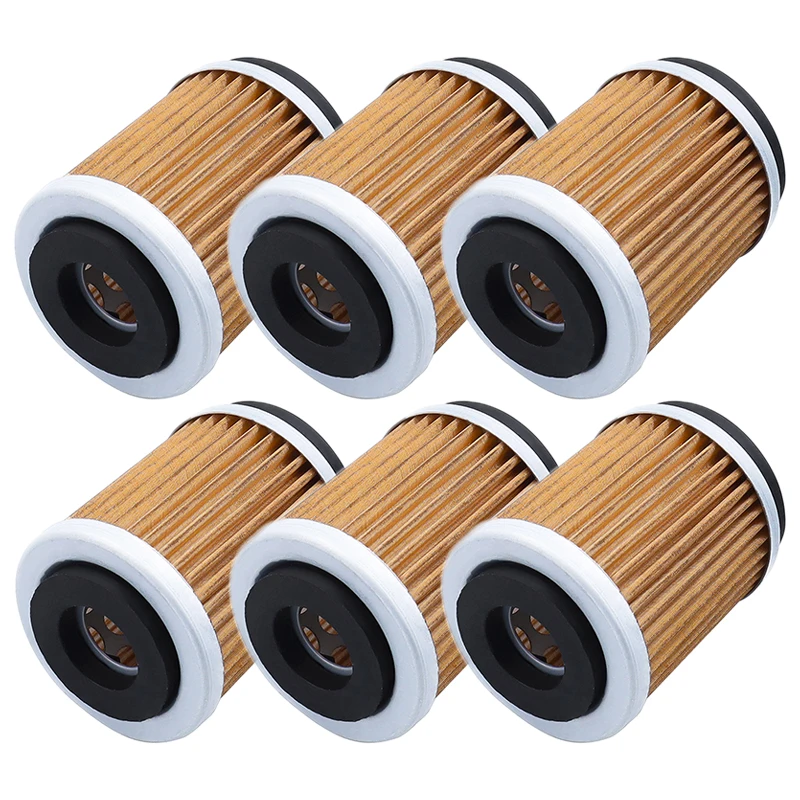 2/4/6 Pcs Motorcycle Oil Filter for MBK Flame 125 XC Vertex for Yamaha SRX250 SR185 SR125 YJ125 AG200 XC150 XC125TR Cygnus XC125