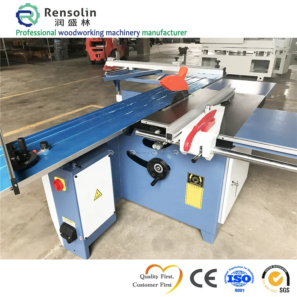 Sliding table precision panel saw machine industrial wood saws