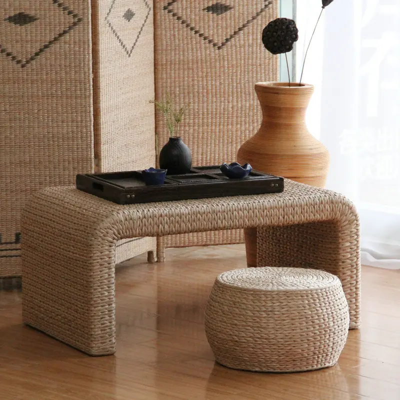Tatami Kung Fu  Table Floor Table Multifunctional Table Chairs