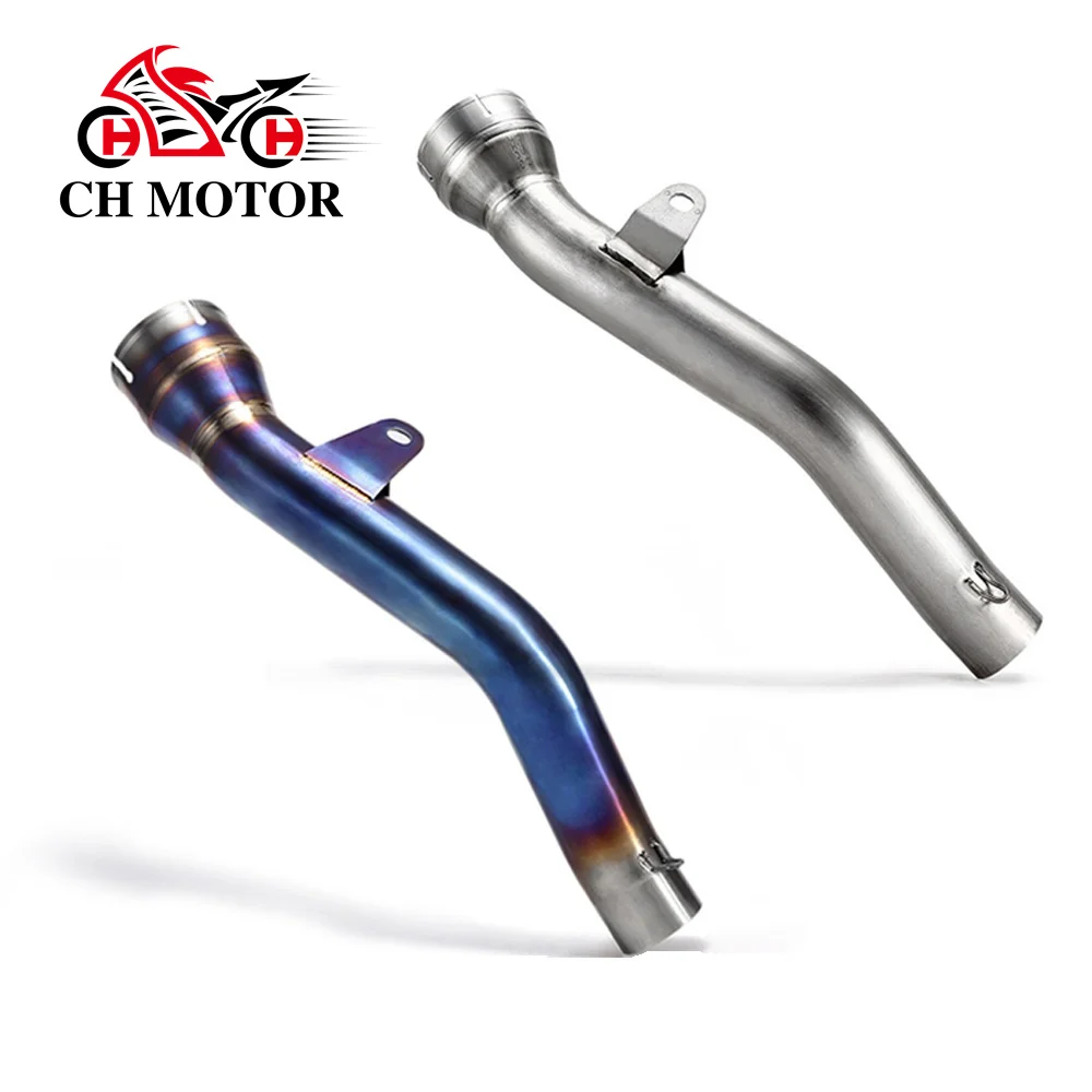 motorcycle exhaust Reinforced exhaust pipe Optional Link Pipe Titanium for Kawasaki Ninja ZX10RR ZX-10R ZX10R ZX 10R  2021-2024