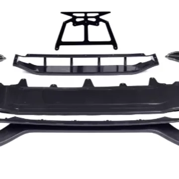 

New Low-Equipment Bodykit for Cayenne TKT for Techart Style Facelift with Front Lip Bumper Car Upgrade
