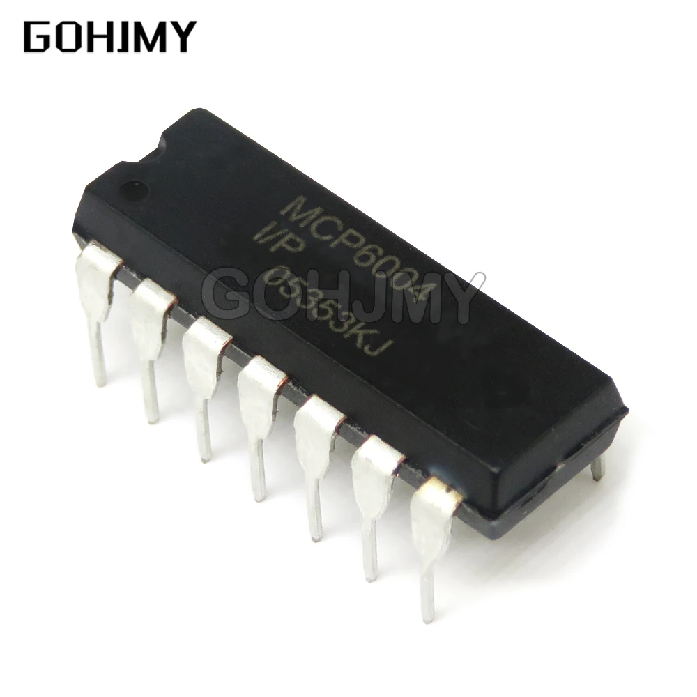 10PCS MCP6002-I/P DIP-8 MCP6004-I/P MCP602-I/P MCP601-I/P MCP602 DIP IC