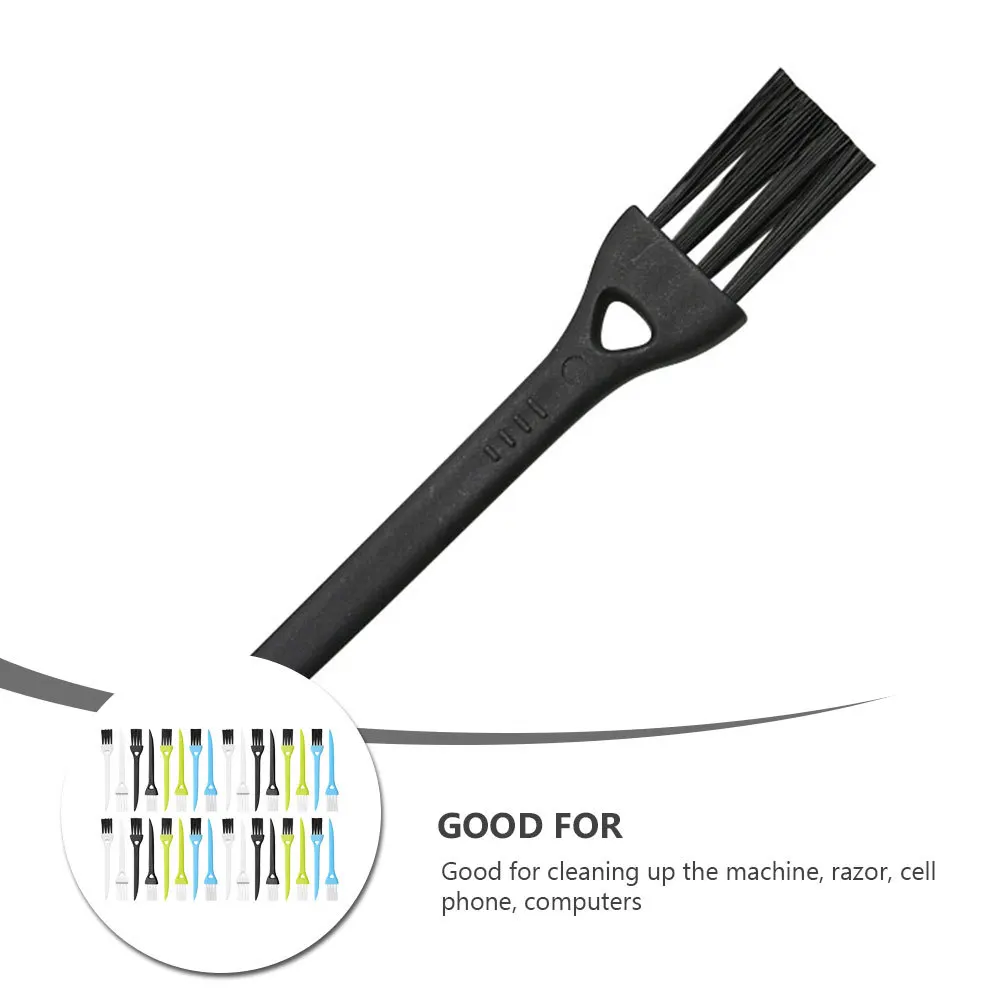 36 قطعة فرشاة تنظيف لماكينة الحلاقة الكهربائية ماكينة حلاقة المقص أداة دقيقة للمناطق التي يصعب الوصول إليها منظف فرشاة صغيرة