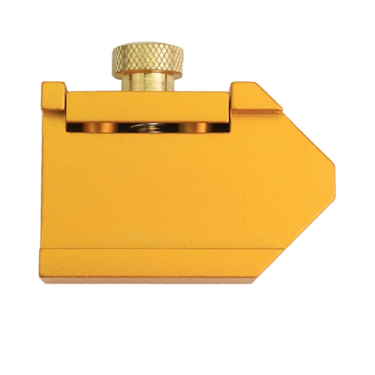 DT38 45 Degree Marking Tool Aluminum Alloy Angle Ruler for Woodworking Long-Lasting Reliability Precise Line Markings Gold