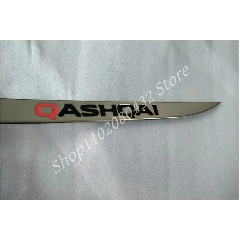 High quality stainless steel Rear Trunk Lid Cover Trim Car-styling For Nissan Qashqai J11 2016 2017 2018 2019 2020 2021