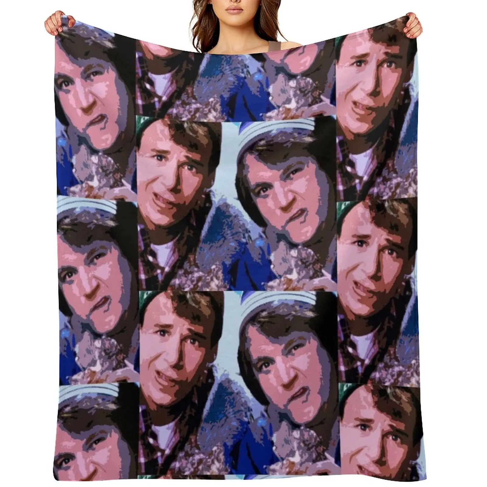 

Bob and Doug McKenzie Artwork from SCTV and Strange Brew Throw Blanket Custom Summer Softest Soft Big Blankets