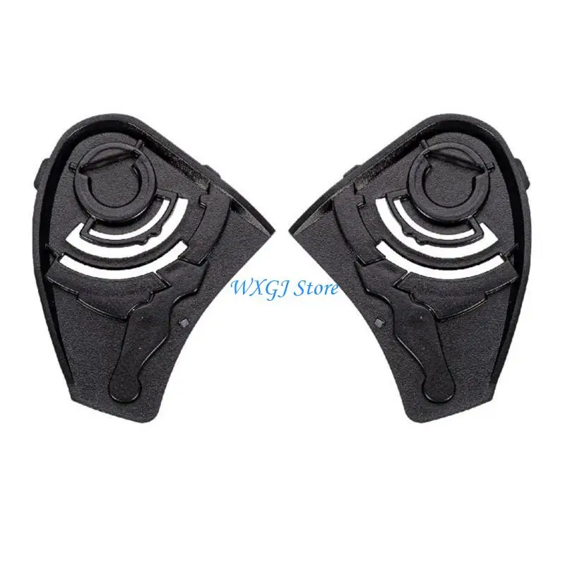 

37JE Easy Installation Face Shield Windshield Visors Base Replacement Motorcycle Helmets Visors Base Plate for OF608