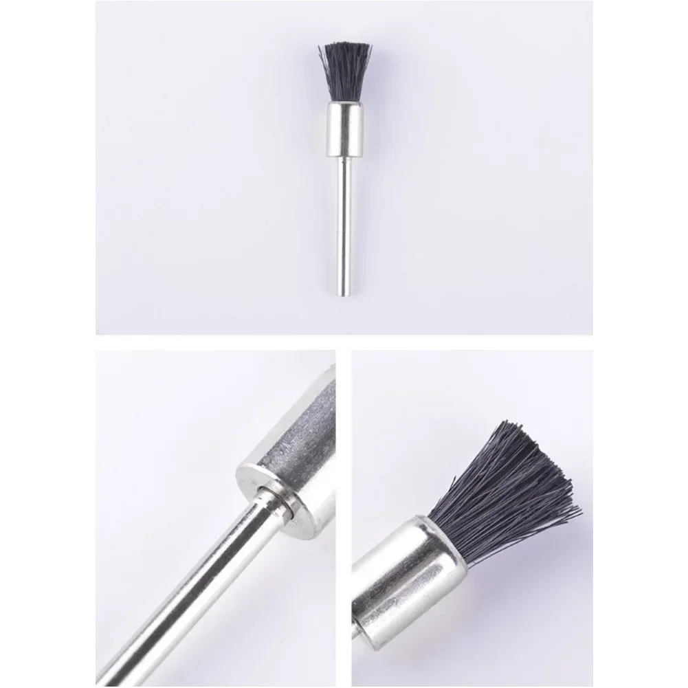 

10pcs Bristles Wheel Brushes For Rotary Tools Suitable For Metal Rust Removal Polishing Deburring And Cleaning