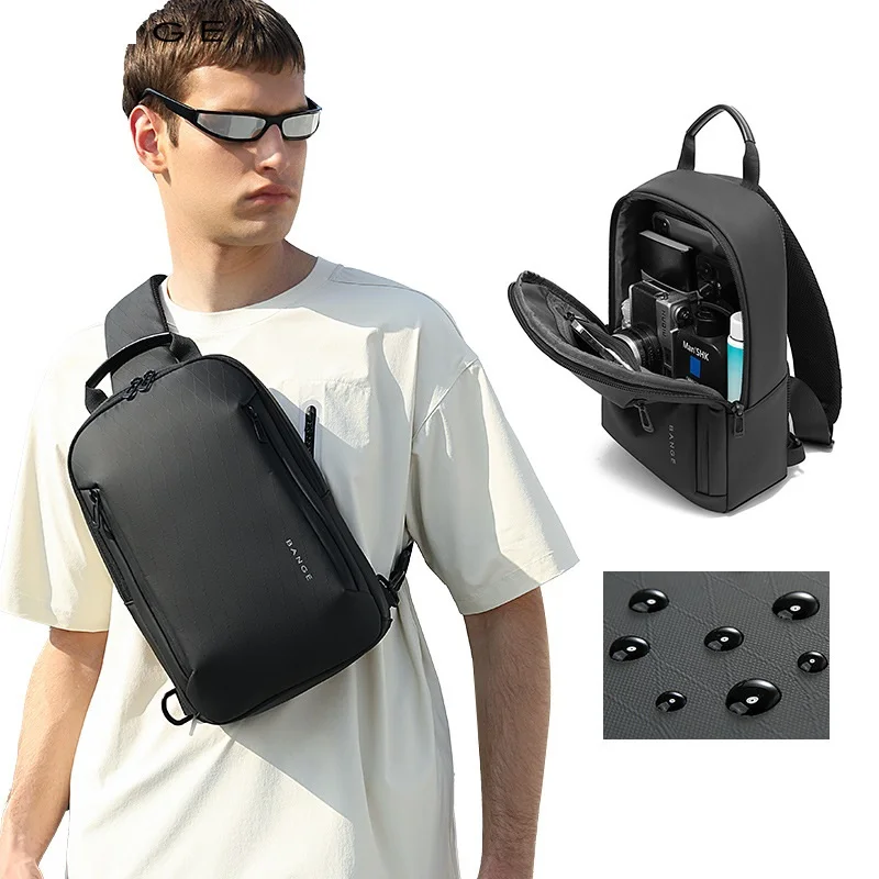 

Bange Man нагрудная сумка для путешествий, мужские сумки через плечо, повседневные рюкзаки, мужские сумки на плечо