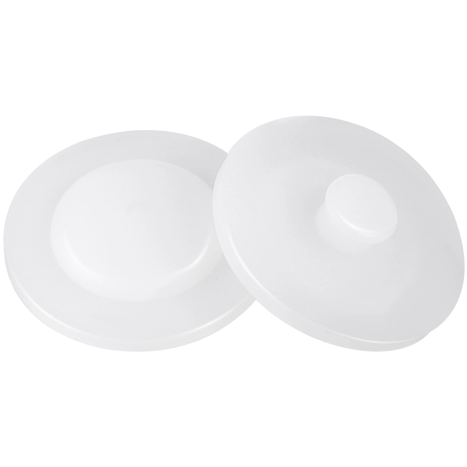 

2 Pcs Belly Cup Leak-proof Stopper Silicone for Water Bottles Lid Spill Plug Leakproof Contsiners