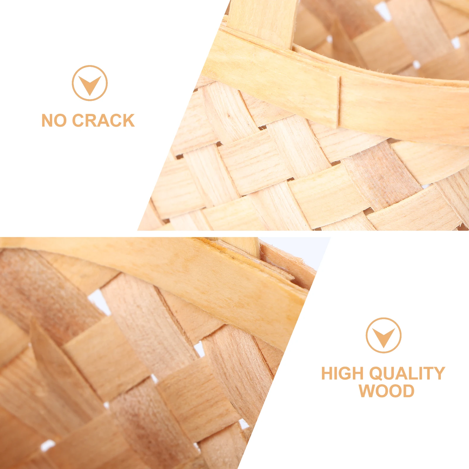 3 قطع صغيرة من سلة الزهور المنسوجة يدويًا، لعبة منزل اللعب، هدية حلوى محمولة