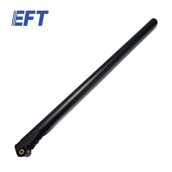 10.05.07.0009 Machine arm carbon  tube 40*37*520mm/1pcs