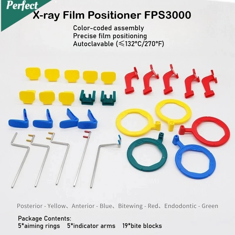Dental X-ray Sensor Locator Set  Complete FPS3000 X-ray Parallel Projection Imaging Bracket Dental Lab Auxiliary Position Tool