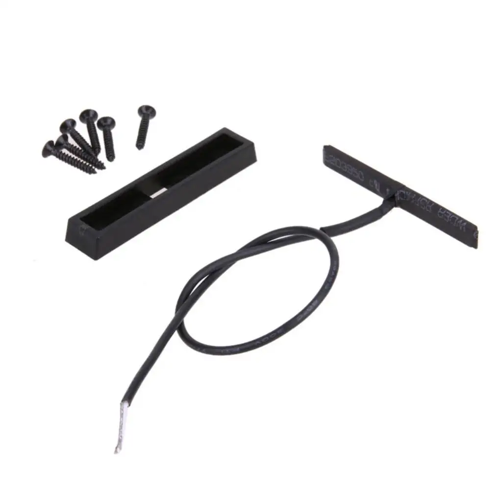 Piezo Violin Pickup EQ Preamp Bundle Headphone Ready Output Cable Electric Violin Parts for 4/4 Use