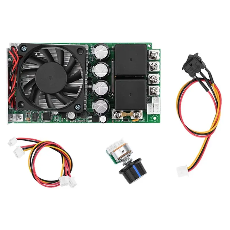 DT17 Wide Voltage DC10-50V 100A 3000W PWM DC Brush Motor Speed Controller, Programmable PLC Controlled for Industrial