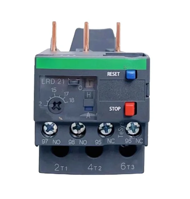 Original Electric LRD01C-LRD22C Contactor Protection LC1D LRD21C 12-18A Thermal Overload Relay For LC1D18...D38