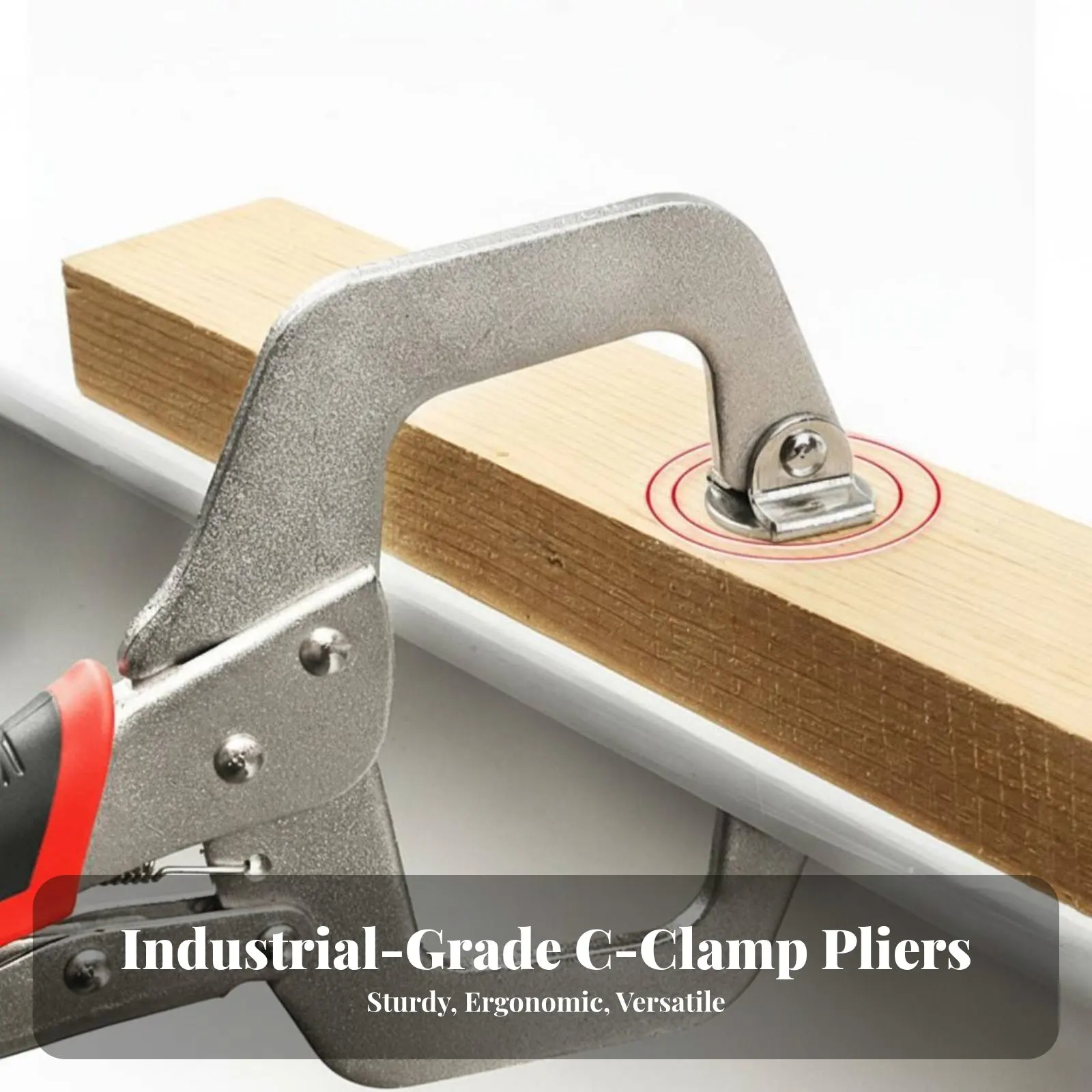 C-Shaped Locking Clamp Fast-Release Lever Robust Duty C-Clamp Clamping Tool Professional Grade Wear-Withstand Ant for Carpenters - view 4