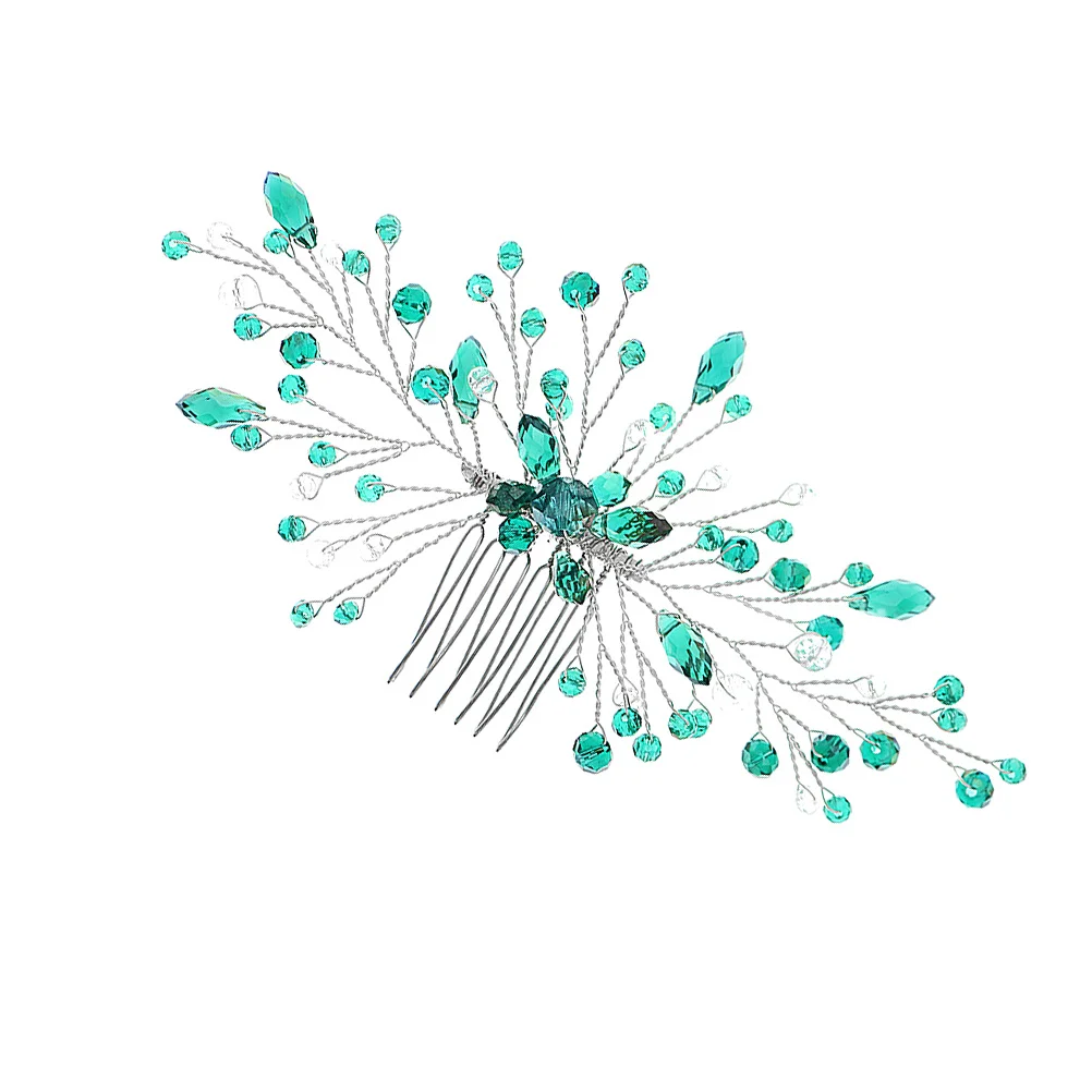 

Bridal Hair Comb Crystal Wedding Hair Clip Side Hairpin for Weddings Garden Bridal Events Wedding Jewelry