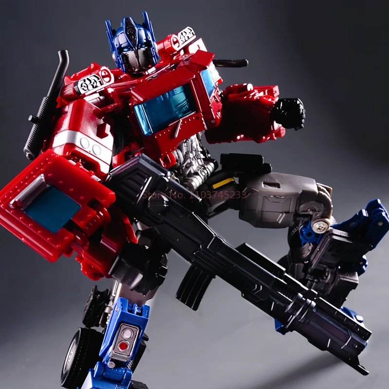 Robôs De Transformação Filme De Liga Optimus Prime Figura De Ação, Tamanho Grande Modelo De Brinquedos, Coleção Em Caixa, Presentes De Aniversário, Mercadorias Spot