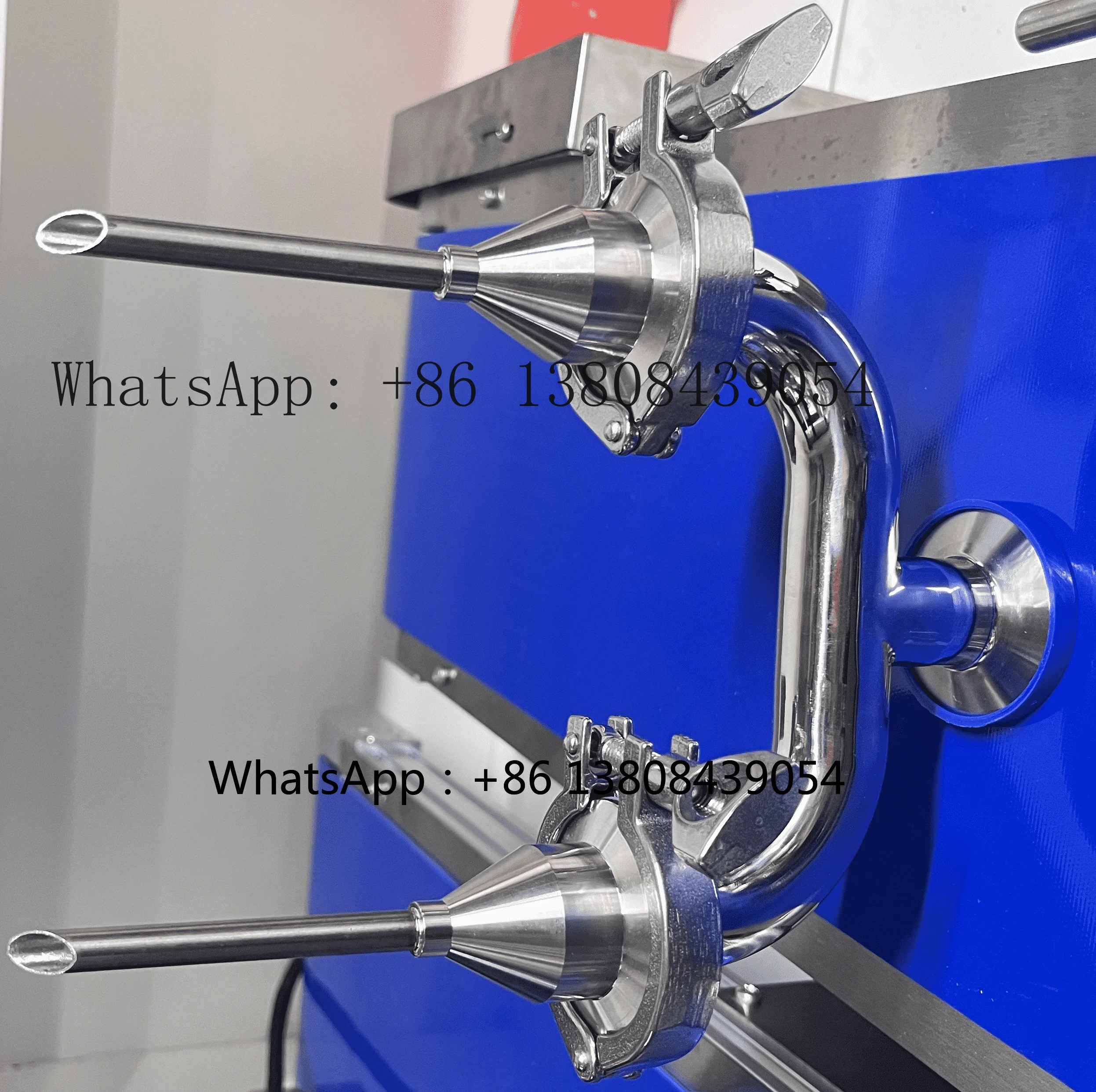 Dual-Head Filling Needle Accessories Cake Core Injector Machine Parts Requiring Foot Switch for Hands-Free Precision Operation