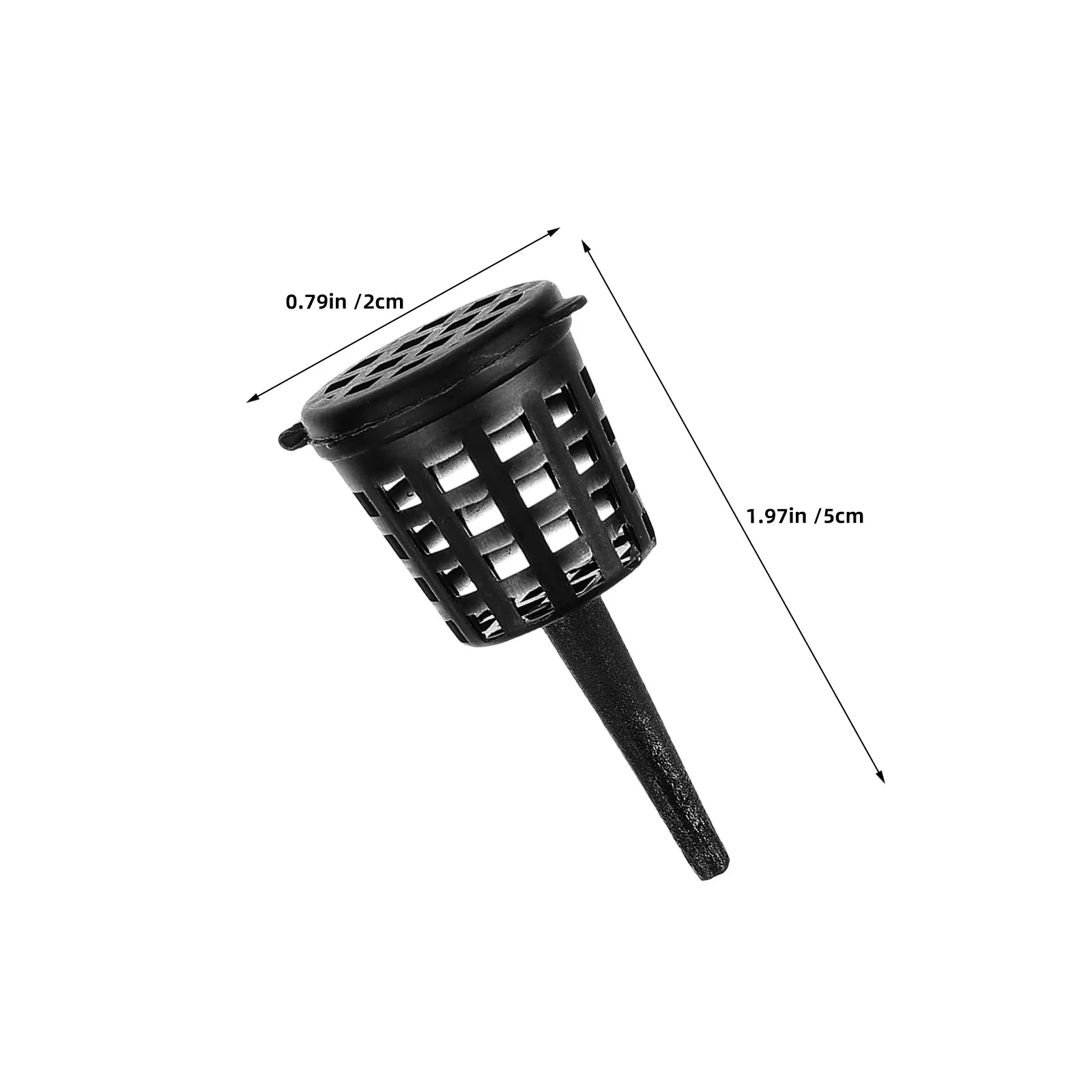 180Pcs Fertilizer Basket Bonsai Portable Plastic Basket with Lid for Aquarium Water Plant Fertilization Nutrition Cups Garden
