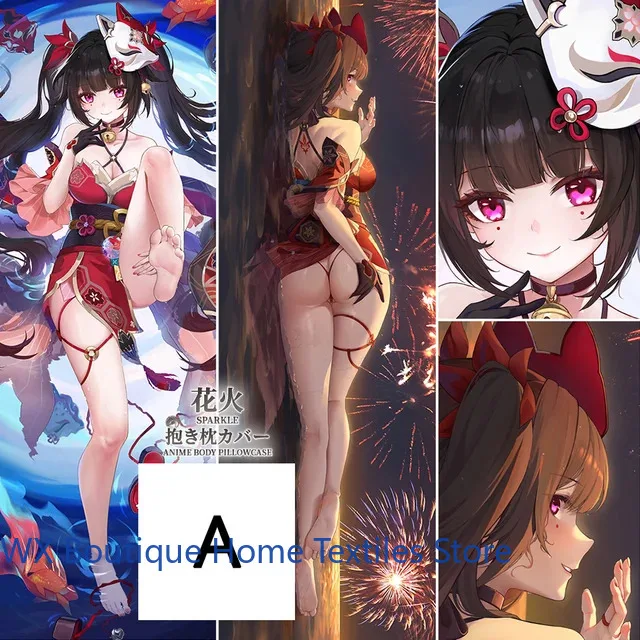 

Honkai Star Rail Sparkle Dakimakura Case Anime Pillow Cushion Cover