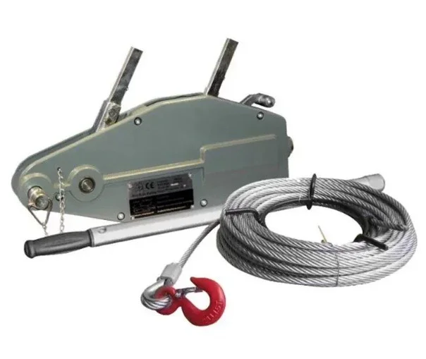 Wire Rope Hand Winch Manual Cable Puller Hand‑Operated Lifting Hoist