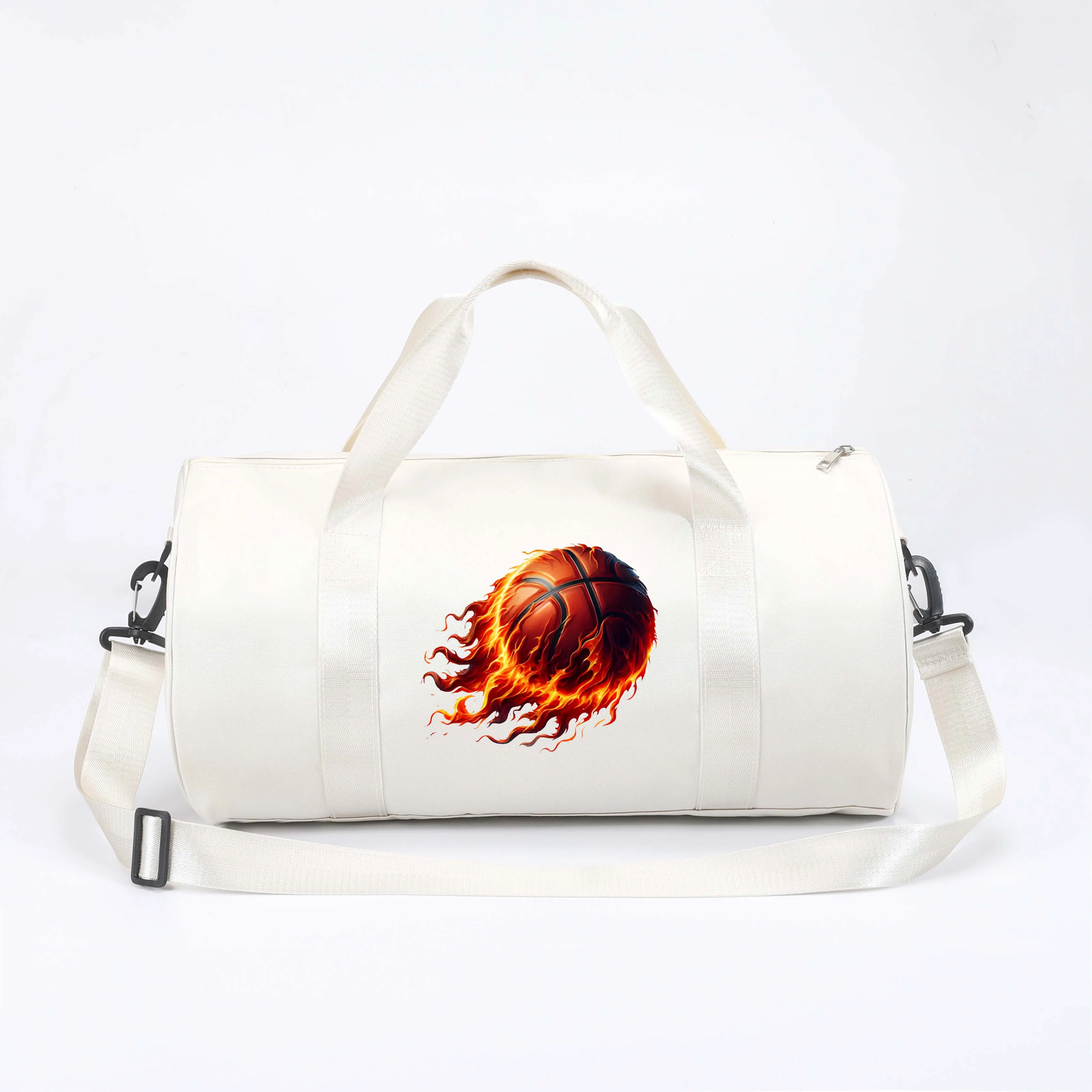 

Сумка-мессенджер с принтом «Баскетбольный мяч», стильная цилиндрическая сумка-дафл с регулируемым плечевым ремнем, идеально подходит для занятий спортом, путешествий и повседневного использования.