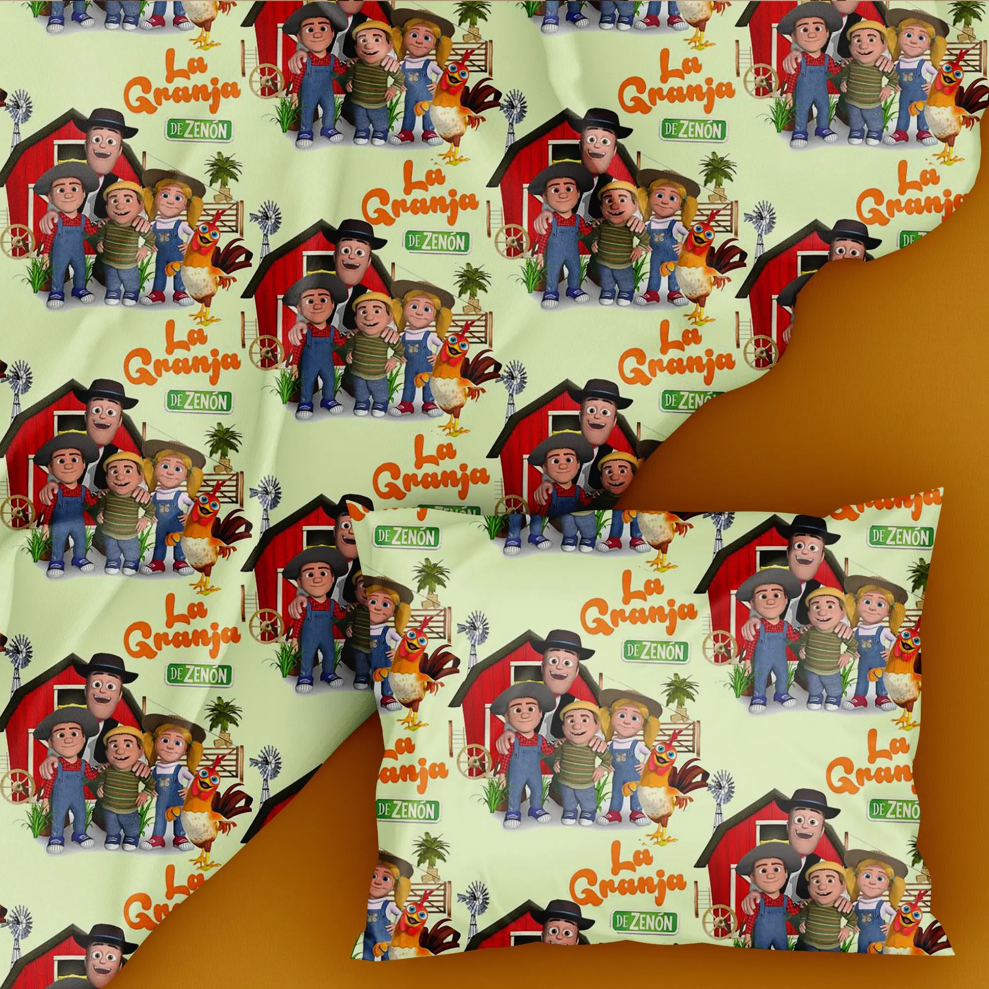 50*145cm Patchwork Zenon Farm Polyester Cotton Fabric For Tissue Sewing Quilting Fabrics Needlework Material DIY Handmade