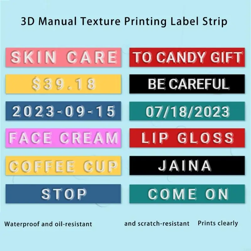 

Устройство для тиснения этикеток Лента для тиснения этикеток Товары для офиса и дома Простота в использовании 24BB