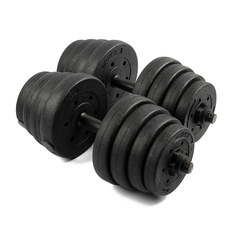 Home Work Out and Fitness Multi-function Adjustable Weights Dumbbells Barbell Set