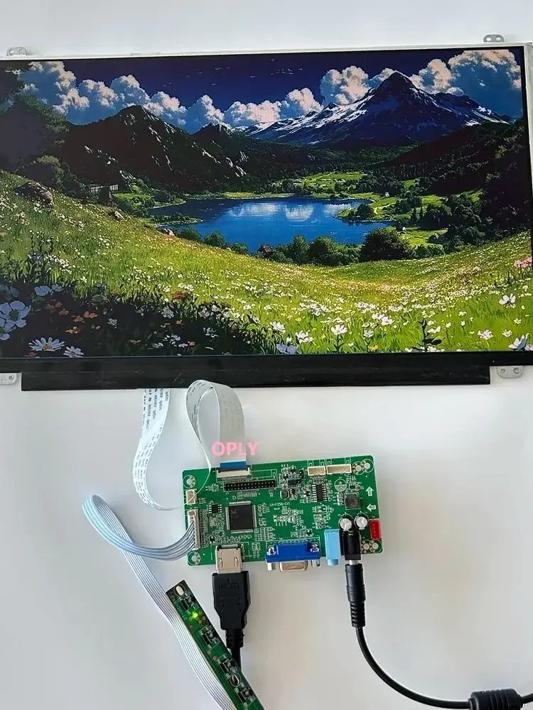 15,6 Zoll 15,6 Zoll 1920X1080 IPS EDP Panel Monitor Bildschirm + Controller Board VGA HDMI-kompatibel für PC PS X360 Laptop Raspberry