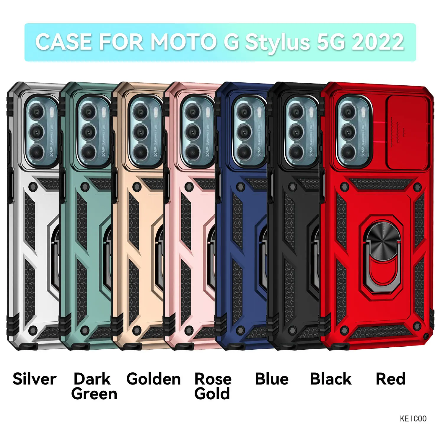 Multifunction Non-slip Phone Cover for Motorola Moto G Stylus 5G 2022 XT2215-1  Shell Anti-fall Car Bracket  Case